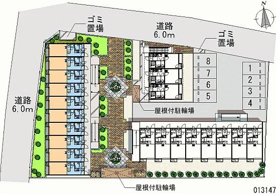 ★手数料０円★西東京市田無町　月極駐車場（LP）